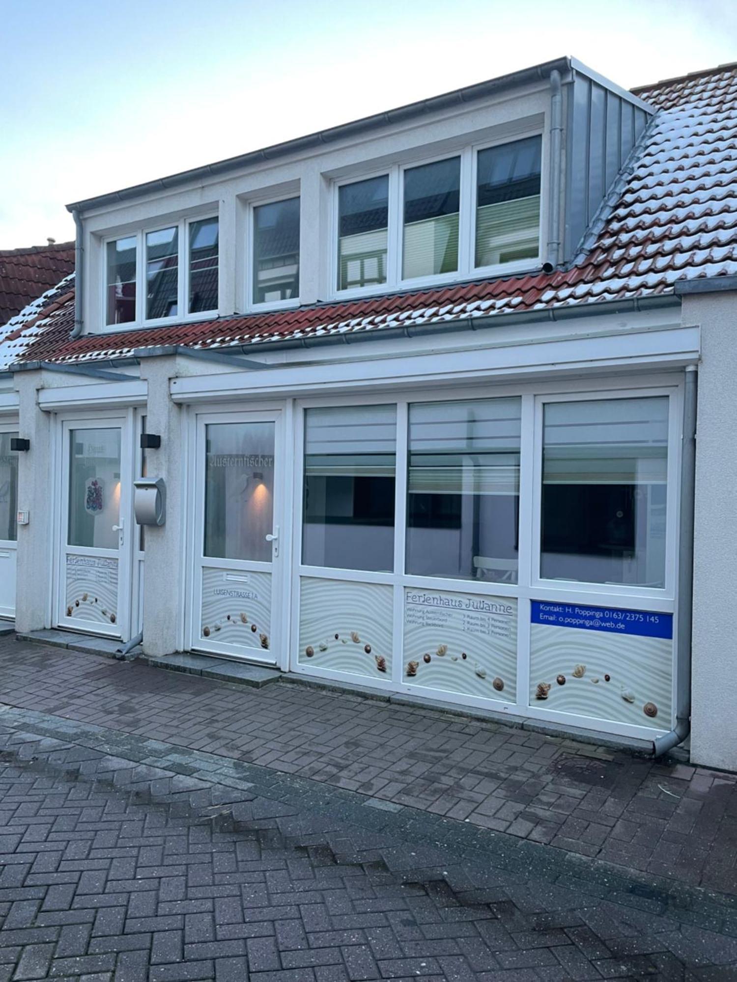 Haus Julianne, Wohnung Backbord, Familie Poppinga Norderney Exteriör bild